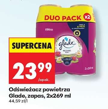 Odświeżacz powietrza Glade, zapas, 2x269 ml
