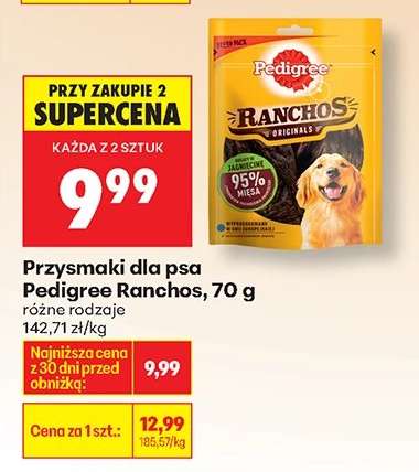 Przysmaki dla psa Pedigree Ranchos, 70 g