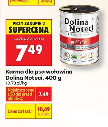 Karma dla psa wołowina Dolina Noteci, 400 g