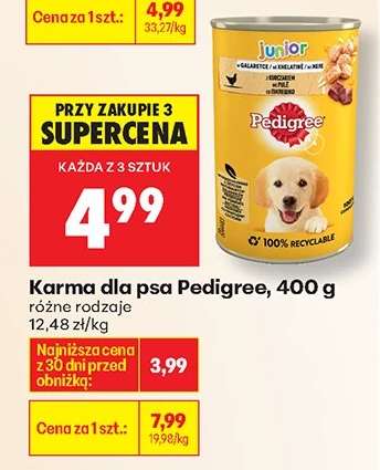 Karma dla psa Pedigree 400 g