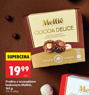 Praliny z orzeszkiem laskowym Meltié, 161 g