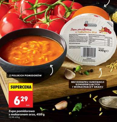 Zupa pomidorowa z makaronem orzo 450 g
