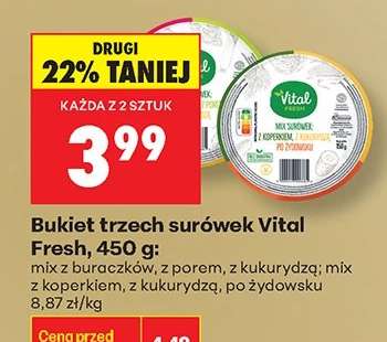 Bukiet trzech surówek Vital Fresh, 450 g