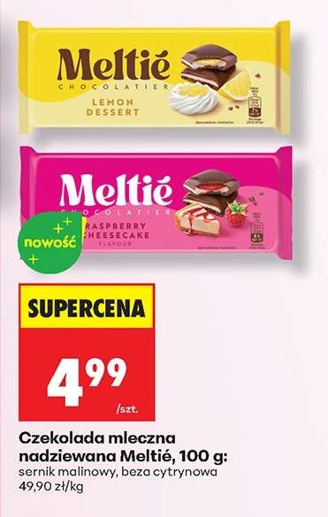Czekolada mleczna nadziewana Meltié, 100 g