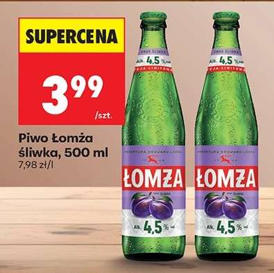 Piwo Łomża śliwka, 500 ml