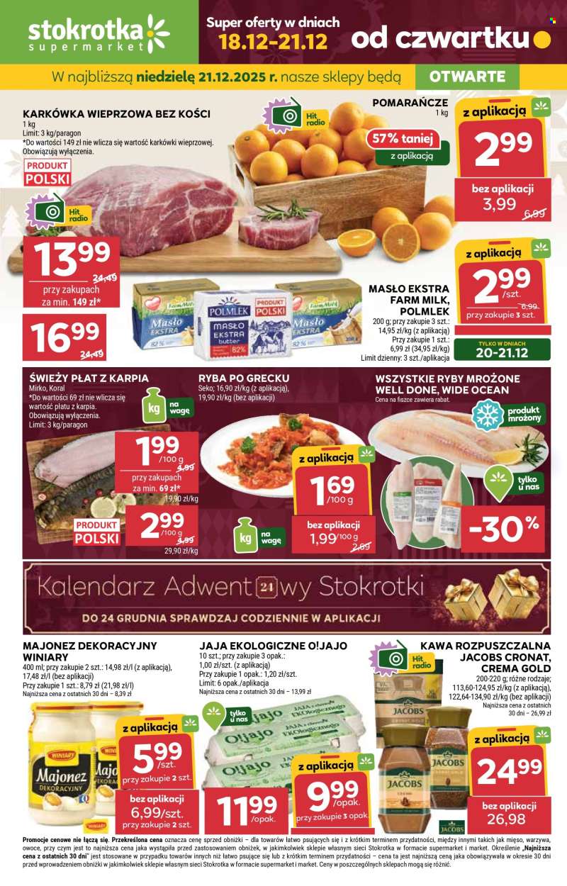 Gazetka Stokrotka Supermarket - 18.12.2025 - 21.12.2025.