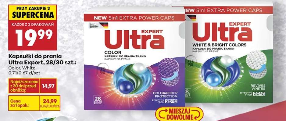 Kapsułki do prania Ultra Expert, 28/30 szt.