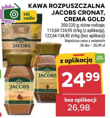 Kawa rozpuszczalna Jacobs Cronat, Crema Gold