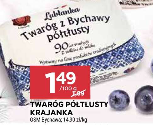 Twaróg półtłusty – krajanka