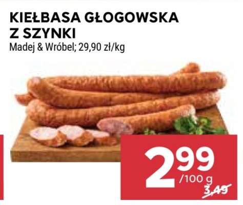 Kiełbasa głogowska z szynki