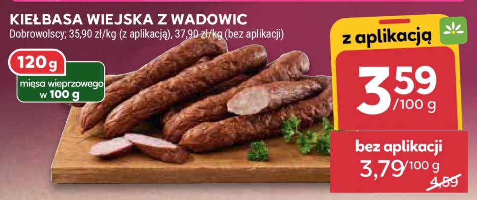 Kiełbasa wiejska z Wadowic