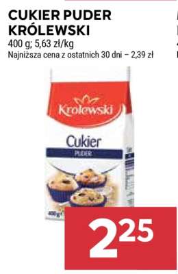 Cukier puder Królewski