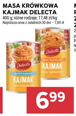 Masa krówkowa kajmak Delecta