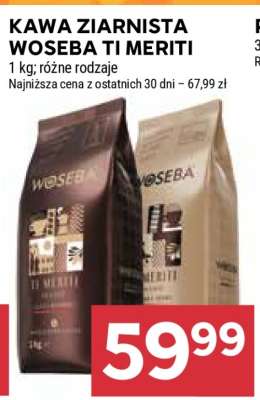 Kawa Ziarnista Woseba Ti Meriti