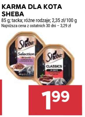 Karma dla kota Sheba