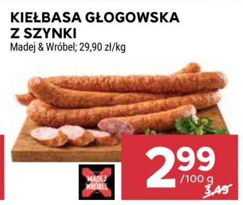 Kiełbasa głogowska z szynki