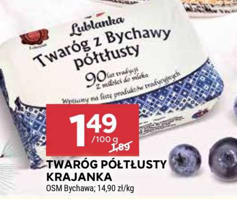 Twaróg półtłusty – krajanka