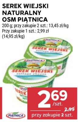 SEREK WIEJSKI NATURALNY OSM PIĄTNICA