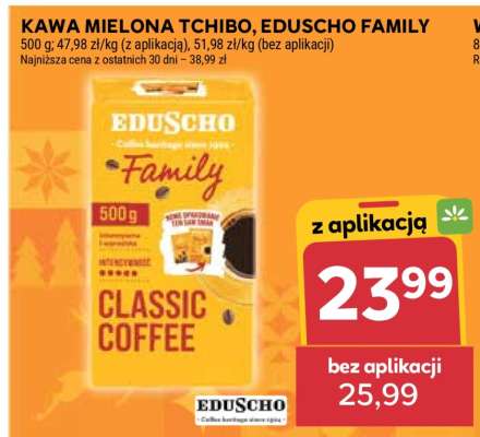 Kawa mielona Tchibo Eduscho Family