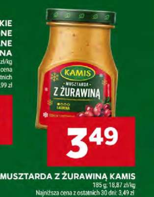 Musztarda z żurawiną Kamis