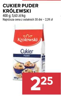 Cukier puder Królewski