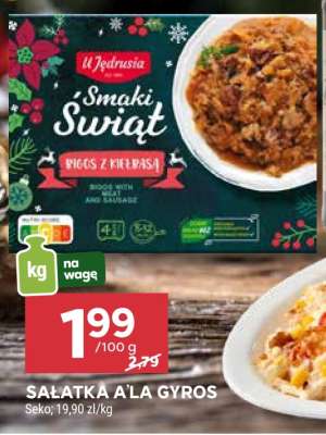 Sałatka a’la gyros