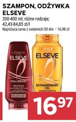 Szampon, Odżywka Elseve