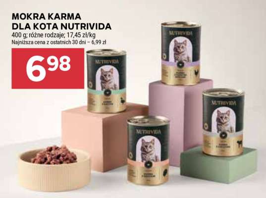 Mokra karma dla kota Nutrivida