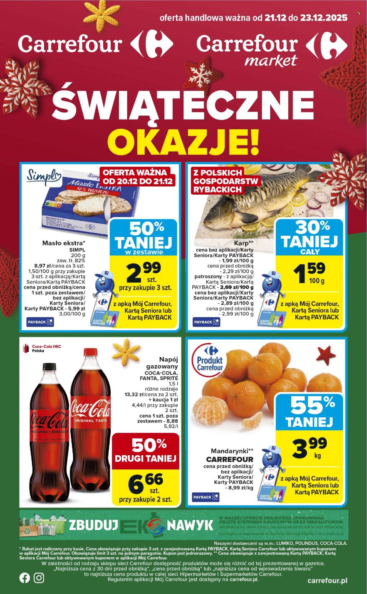Gazetka Carrefour - 21.12.2025 - 23.12.2025. Strona 1