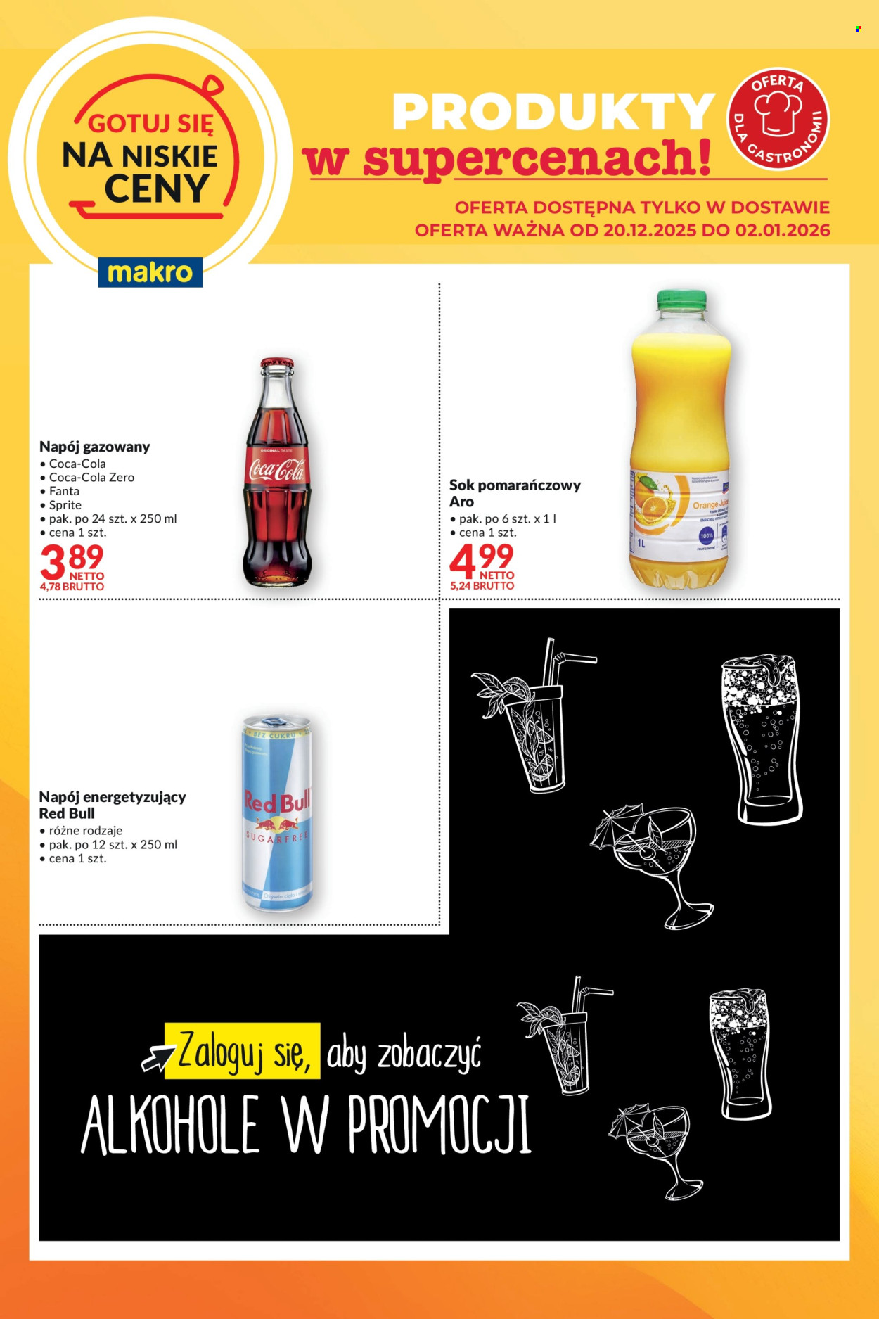 Gazetka Makro - 20.12.2025 - 2.01.2026. Strona 1