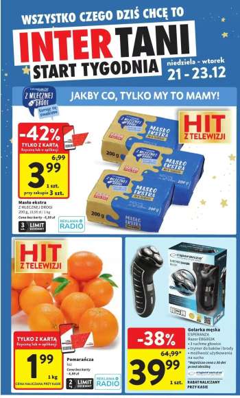 Gazetka Intermarché - 21.12.2025 - 23.12.2025.