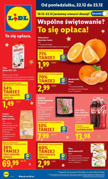 Gazetka Lidl - 22.12.2025 - 23.12.2025.
