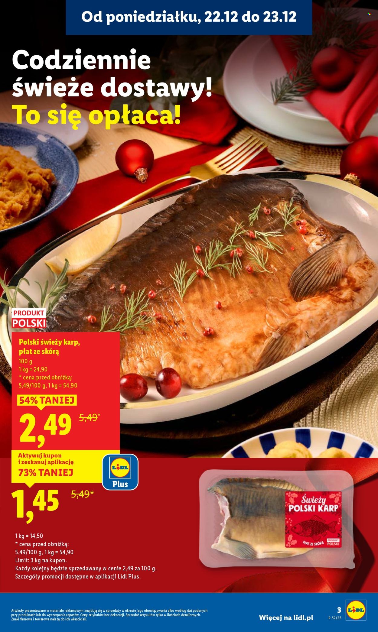 Gazetka Lidl - 22.12.2025 - 23.12.2025. Strona 3