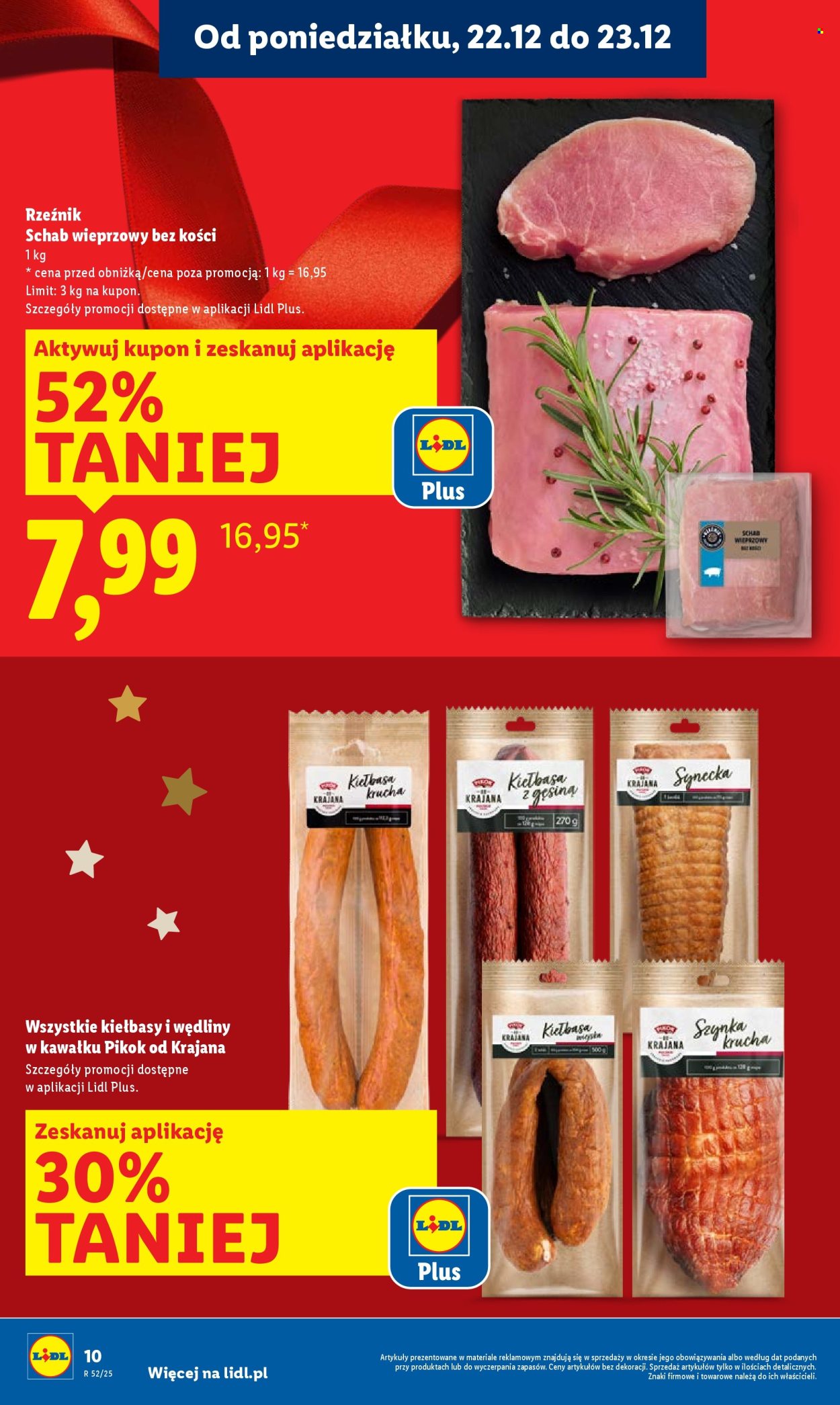 Gazetka Lidl - 22.12.2025 - 23.12.2025. Strona 10