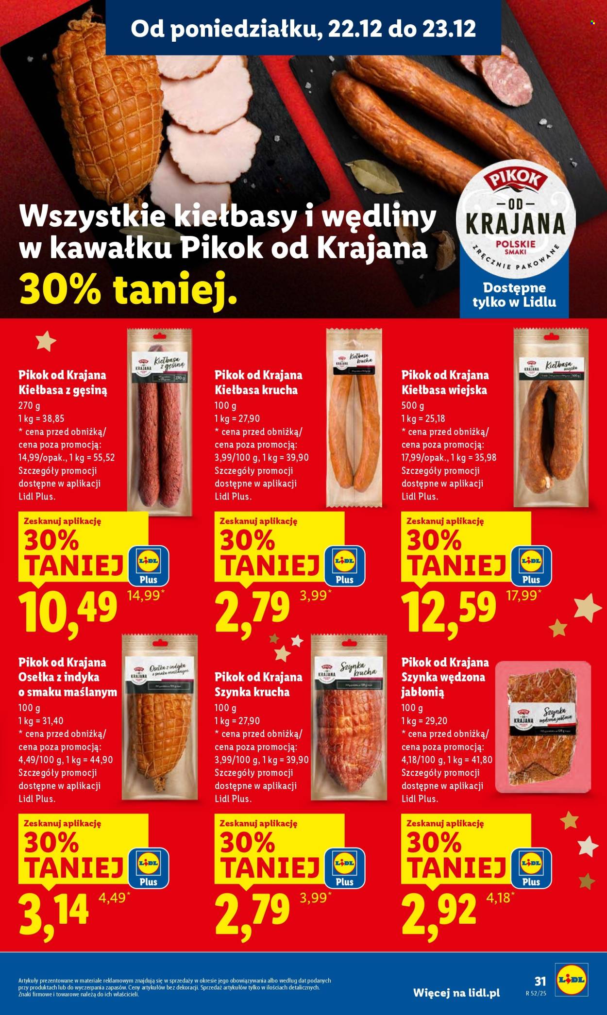 Gazetka Lidl - 22.12.2025 - 23.12.2025. Strona 33