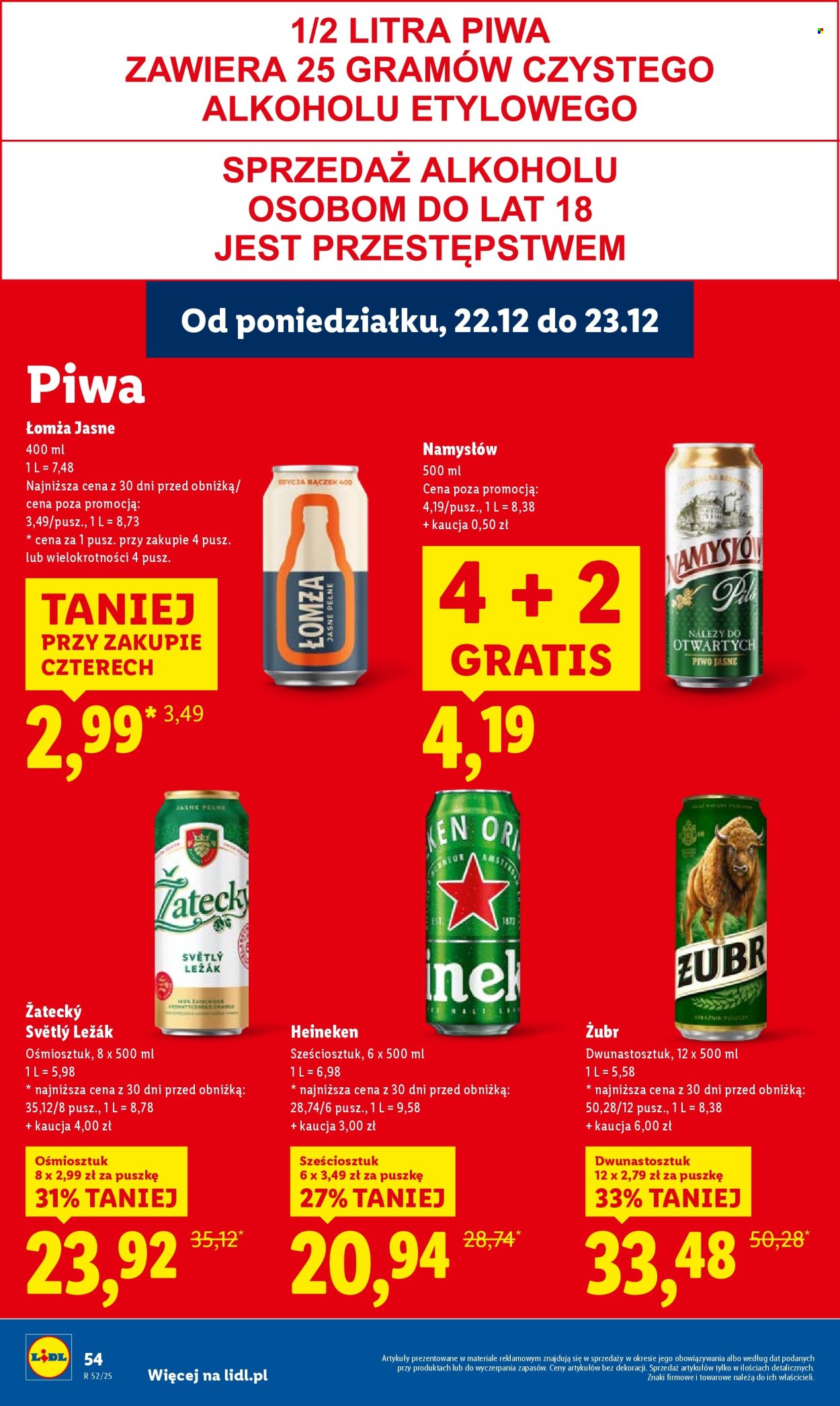 Gazetka Lidl - 22.12.2025 - 23.12.2025. Strona 56