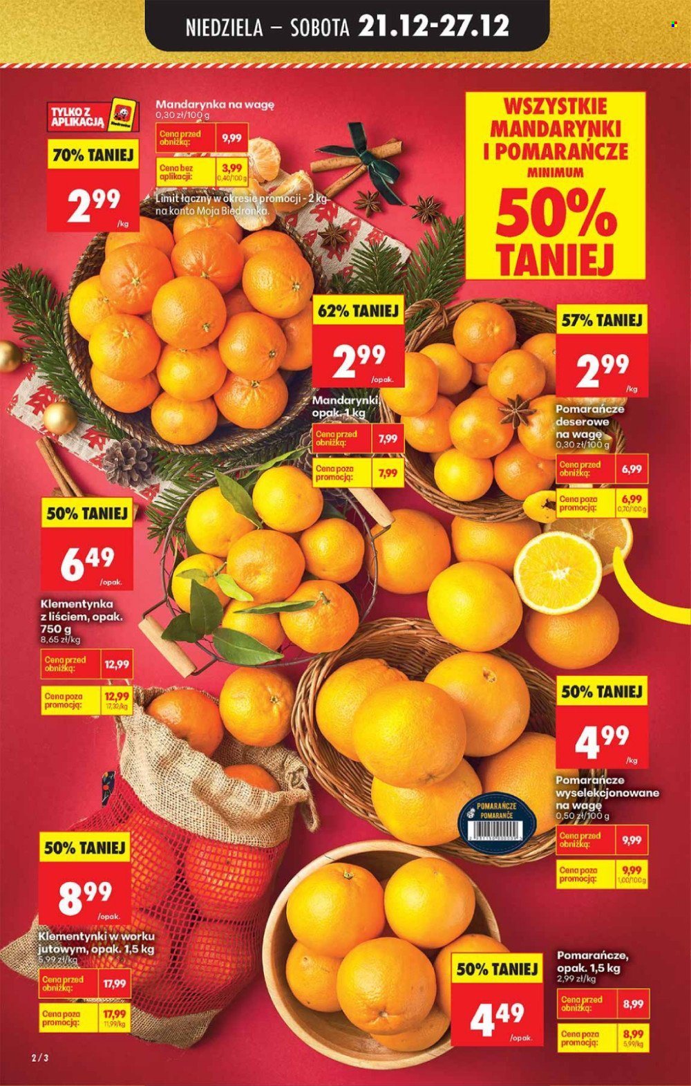 Gazetka Biedronka - 21.12.2025 - 27.12.2025. Strona 2
