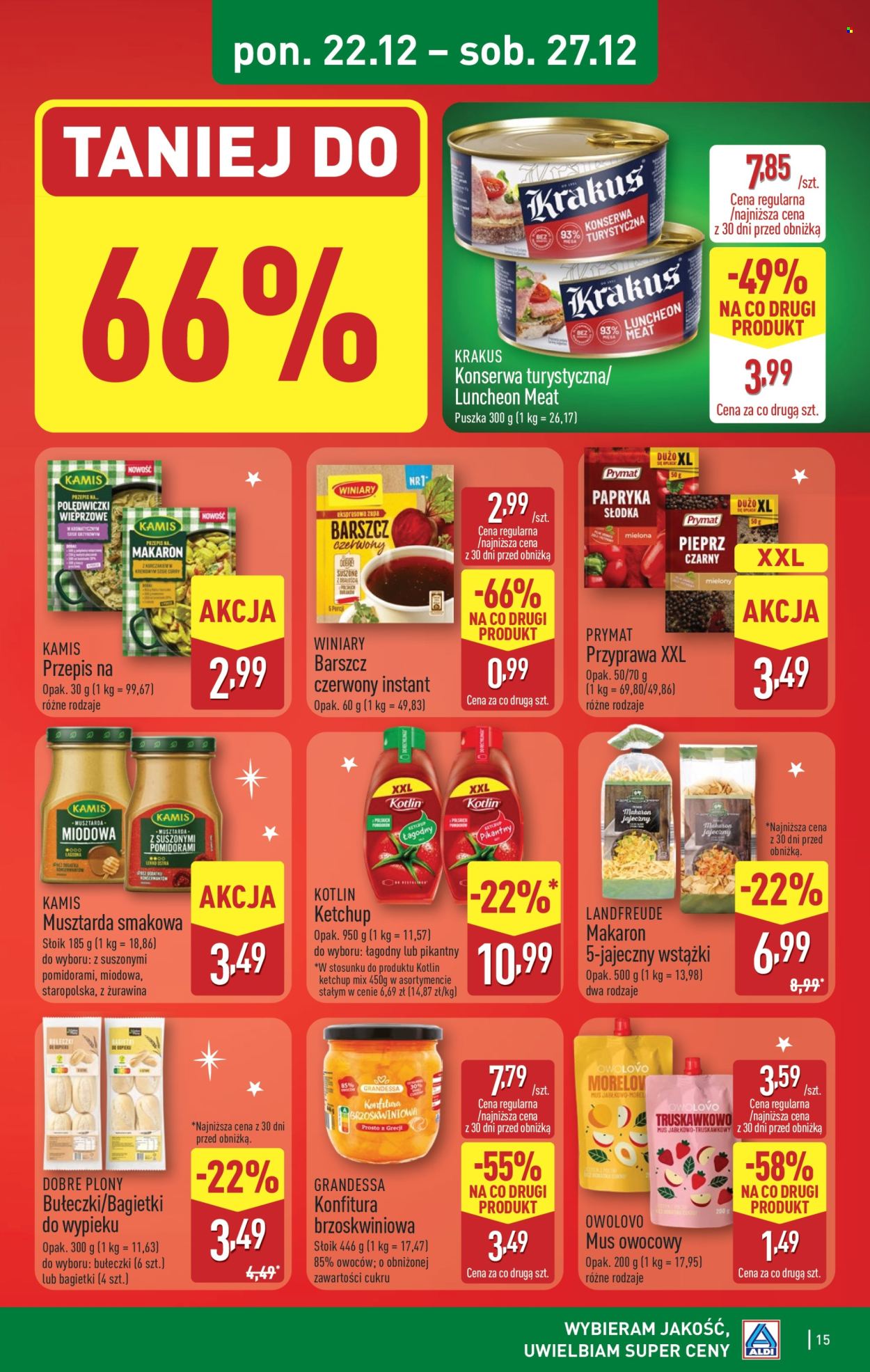 Gazetka ALDI - 22.12.2025 - 27.12.2025. Strona 15