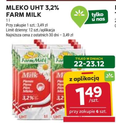 MLEKO UHT 3,2% FARM MILK