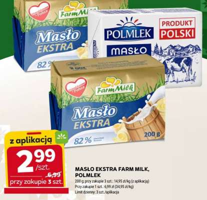 MASŁO EKSTRA FARM MILK, POLMLEK