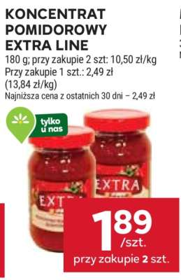 Koncentrat pomidorowy Extra Line