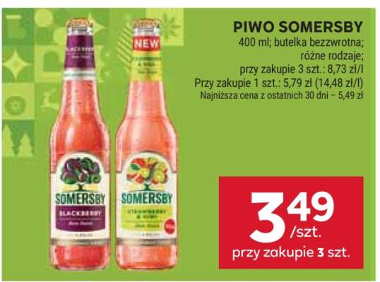 Piwo SOMERSBY