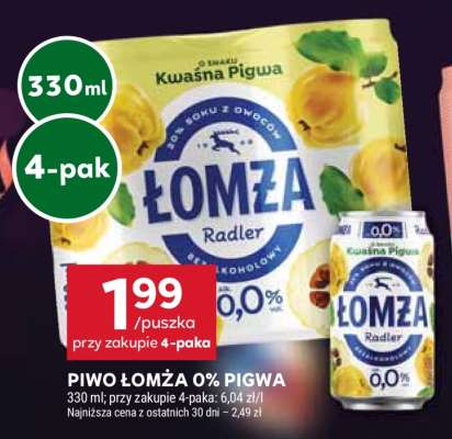 PIWO ŁOMŻA 0% PIGWA