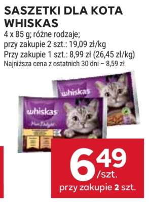 Saszetki dla kota Whiskas