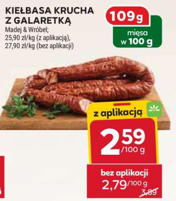 Kiełbasa krucha z galaretką