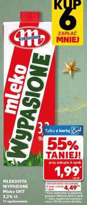 MLEKOVITA WYPASIONE Mleko UHT 3,2% tł.