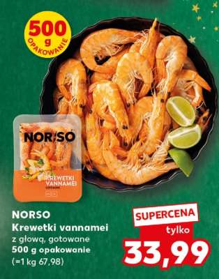 NORSO Krewetki vannamei