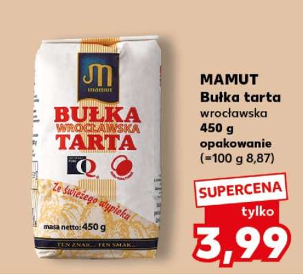 MAMUT Bułka tarta wrocławska 450 g