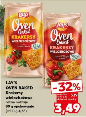 LAY'S OVEN BAKED Krakersy wielozbożowe
