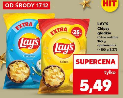 LAY’S Chipsy gładkie